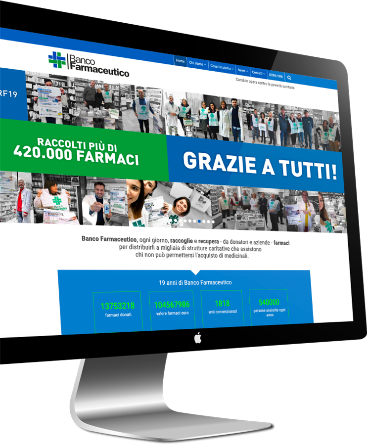 Sito a supporto della Fondazione